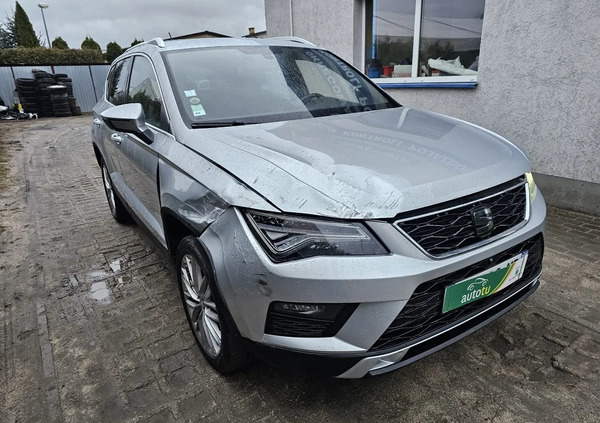 Seat Ateca cena 39900 przebieg: 76000, rok produkcji 2017 z Chodzież małe 352